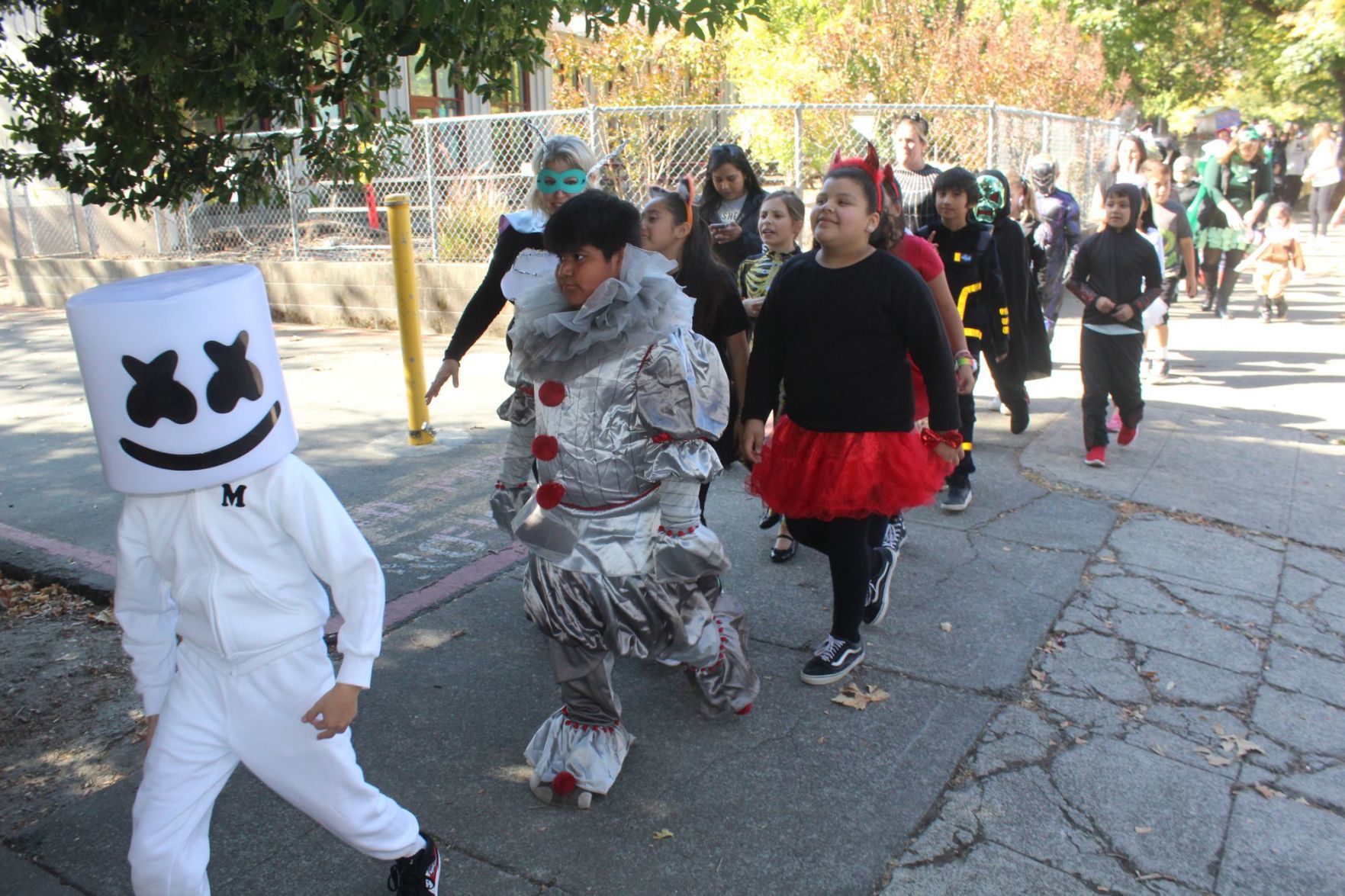 St. Helena Elementary School Halloween Parade